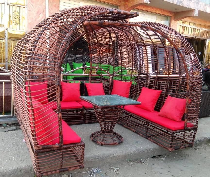 Executive rattan tents 