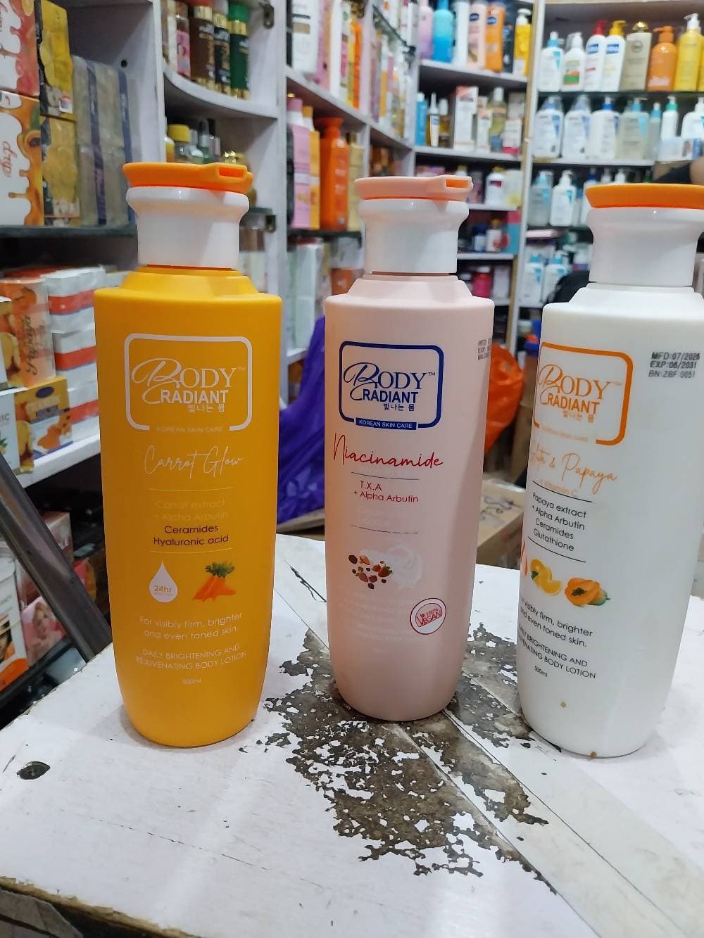 Body Radiant lotion