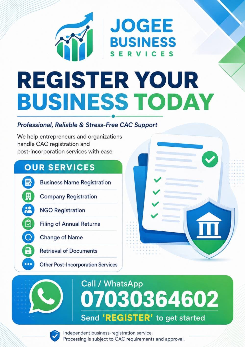 CAC registration