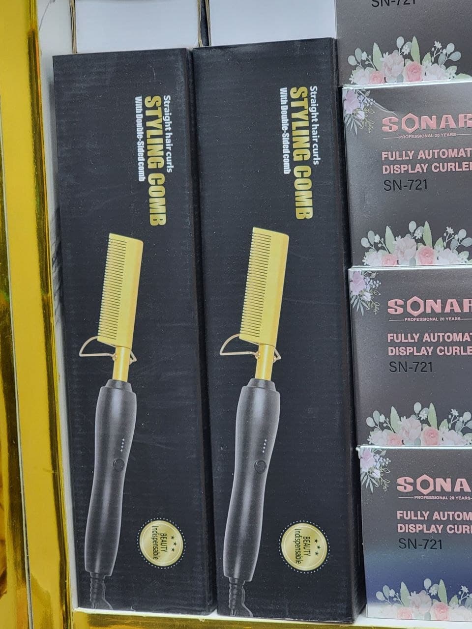 Styling hot comb 