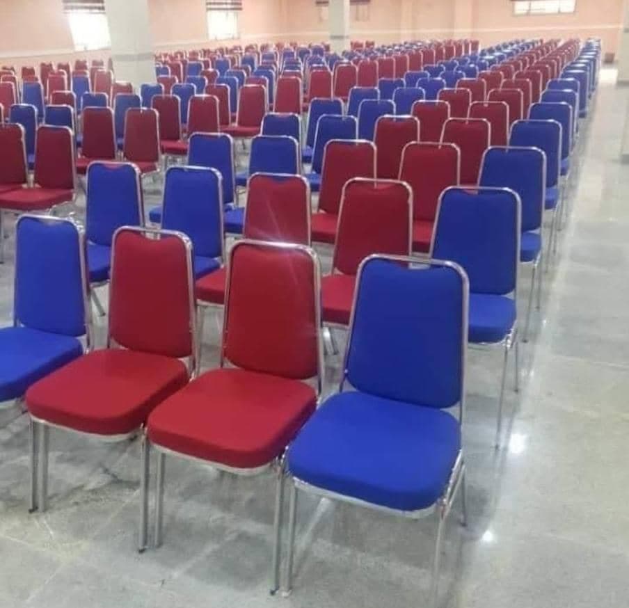 Stainless bouquet chair, Plastic foldable chair, Auditorium Chair, Church chair with pocket, big bouquet church chair and Church chair armless.