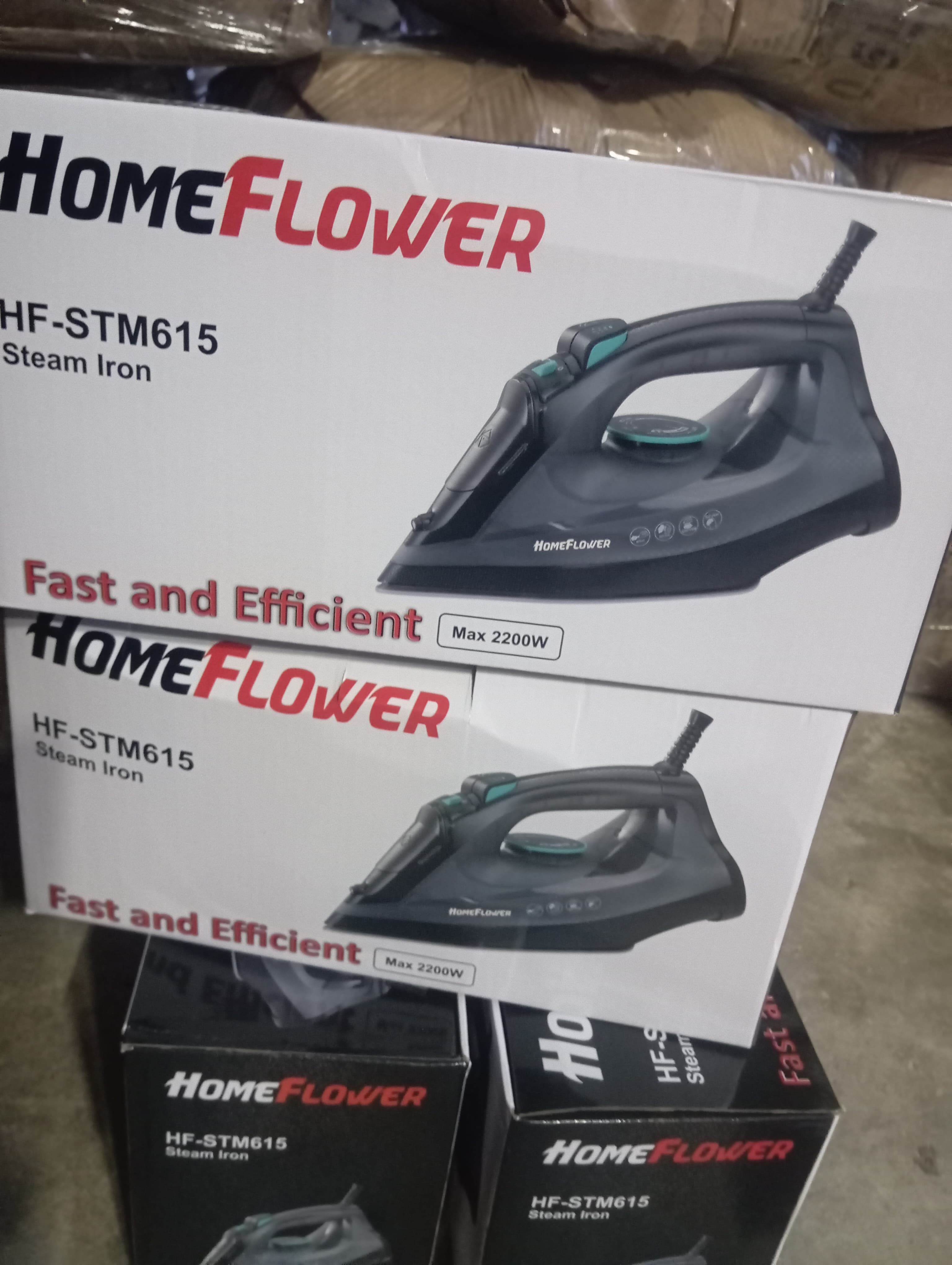 Home flower steam iron 