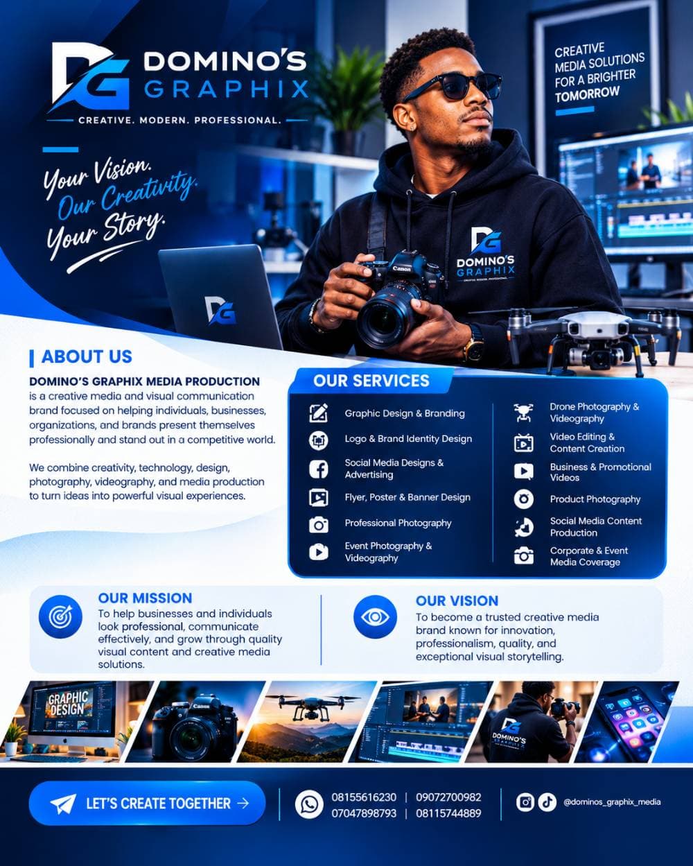 Domino's Graphix Media Production 