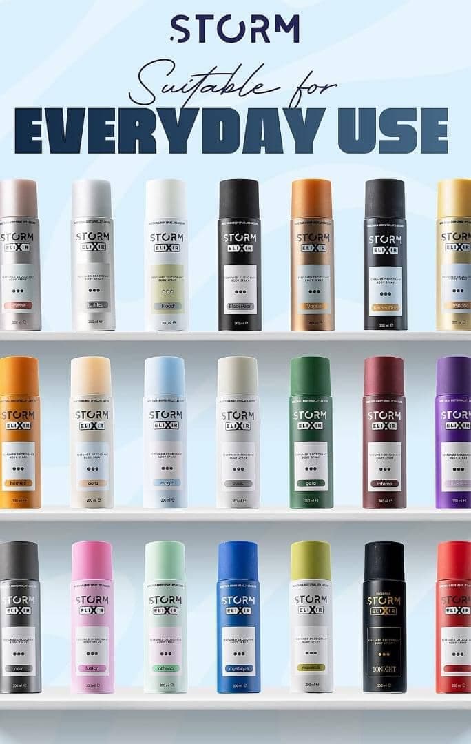 STORM ELIXIR BODY SPRAY (200ML)