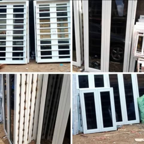 Aluminium windows and land sale 