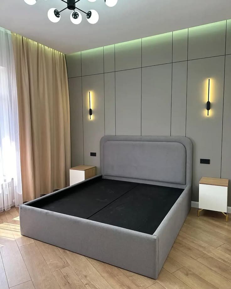 Bedframe tvconsole chair e.t.c