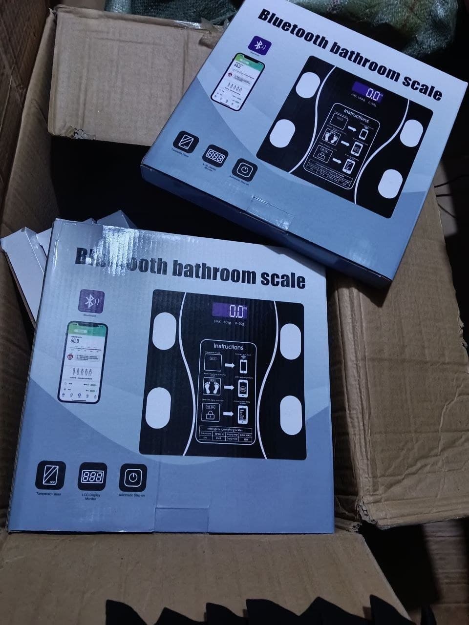 Bluetooth bathroom scale 