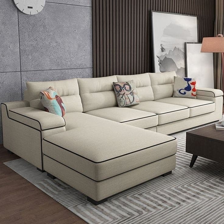 L shape sofa 