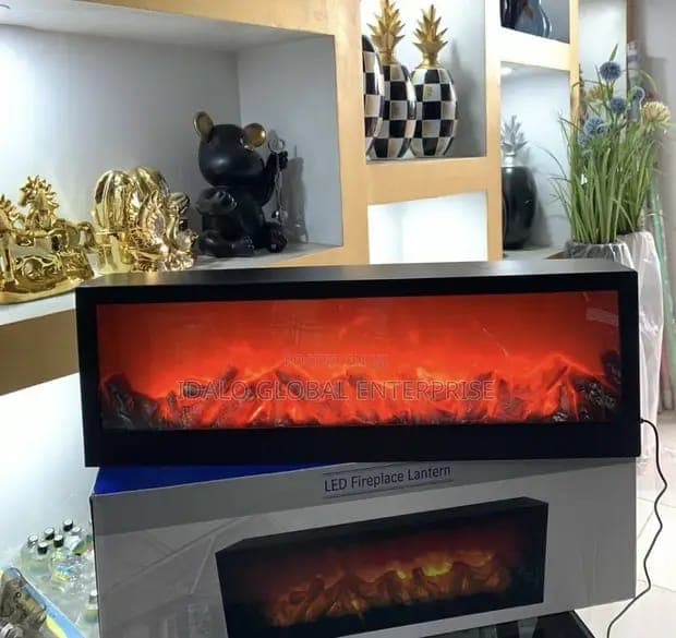Led Fireplace lantern 