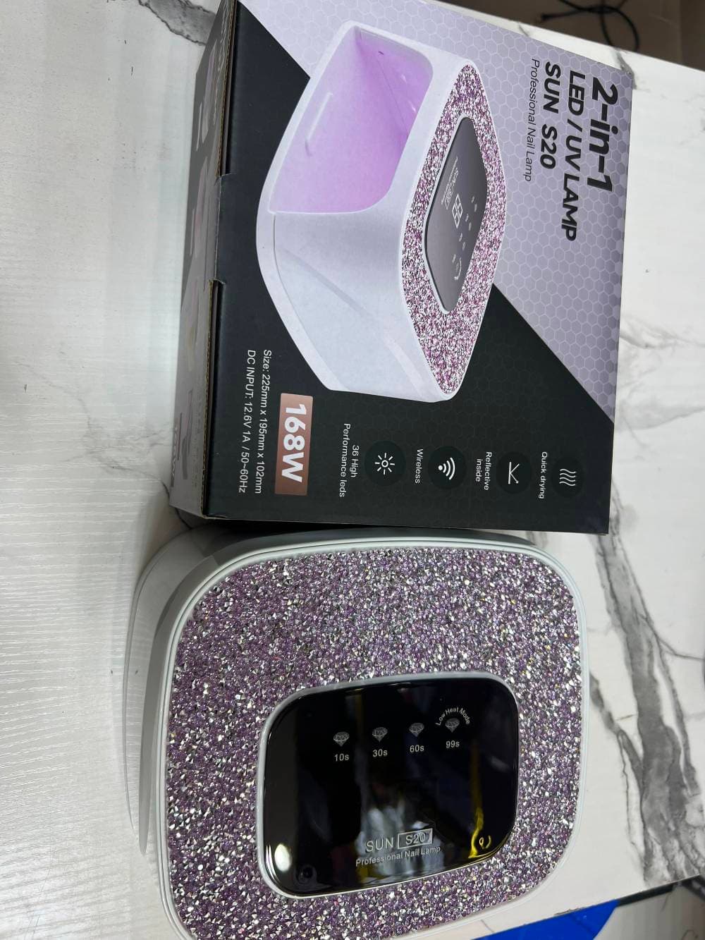 Rechargeable led light with sensor 