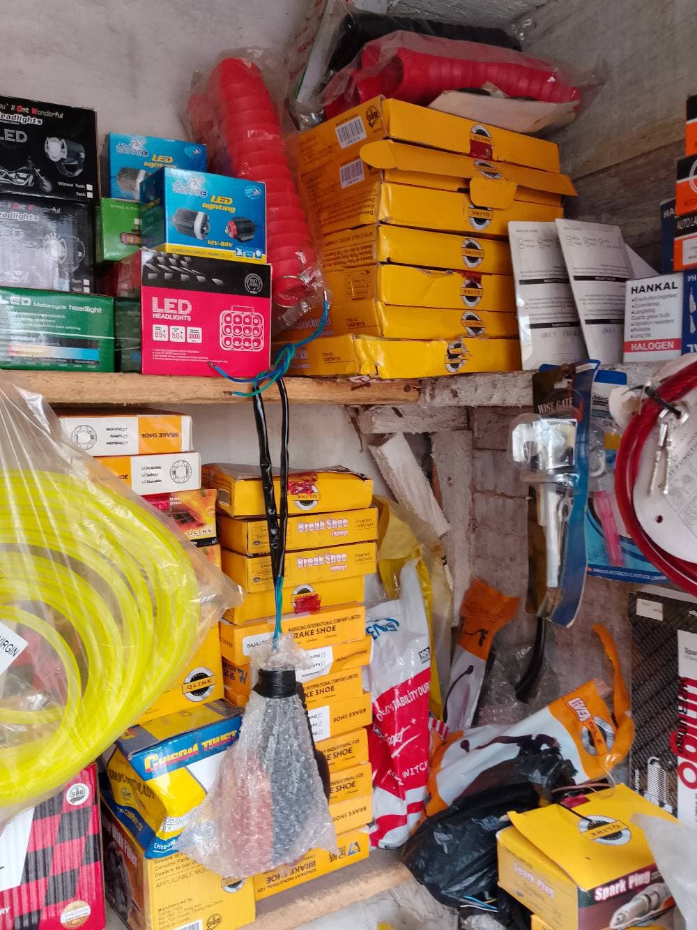 Motorcycle spare parts 