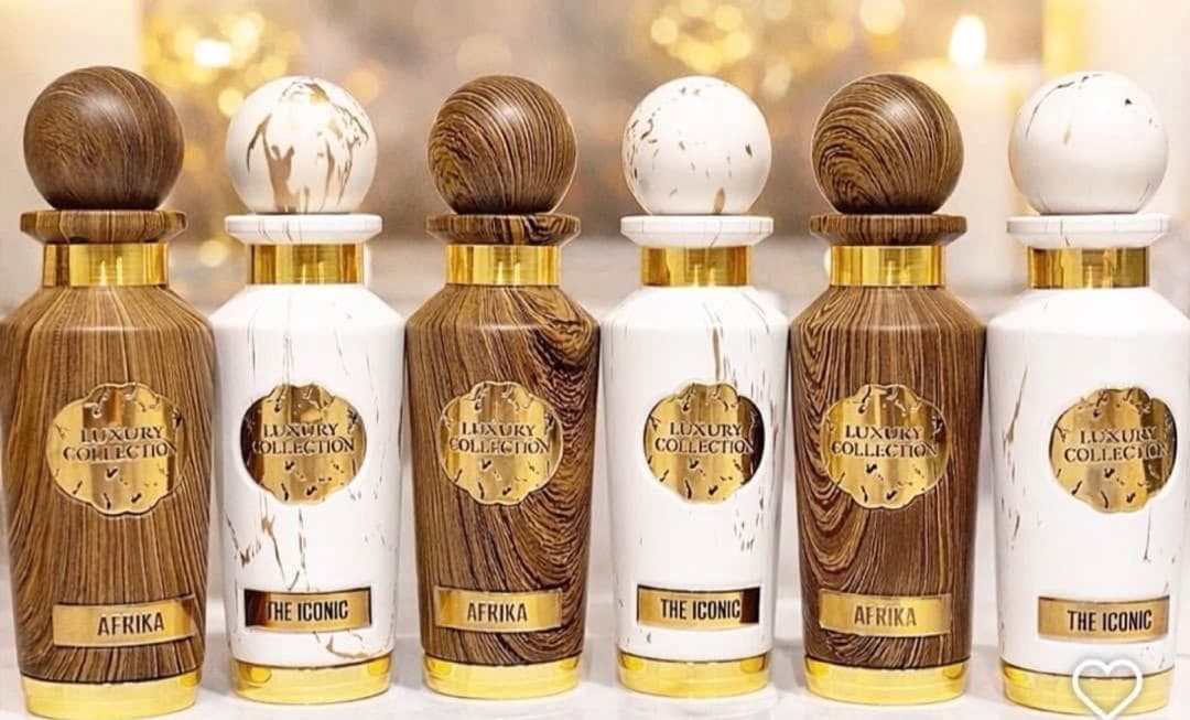 THE ICONIC AND AFRIKA PERFUME 