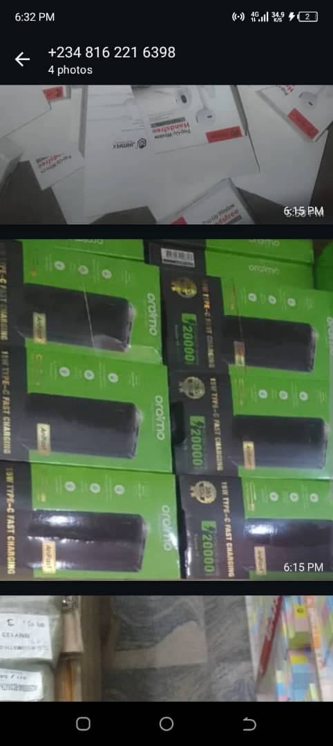 Prominent phone accessories and gadgets.