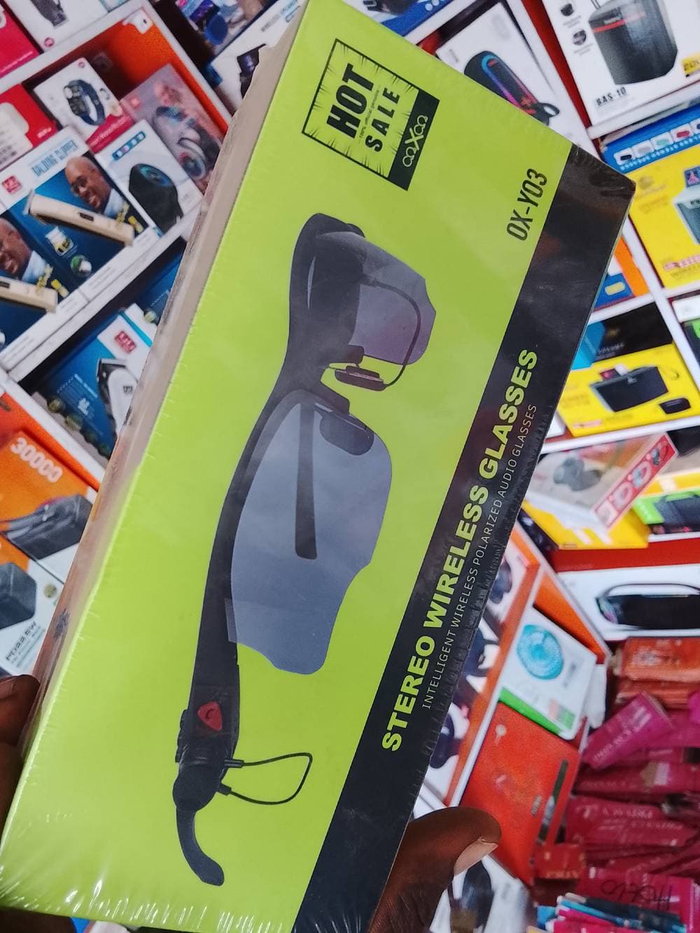 Stereo wireless glasses 