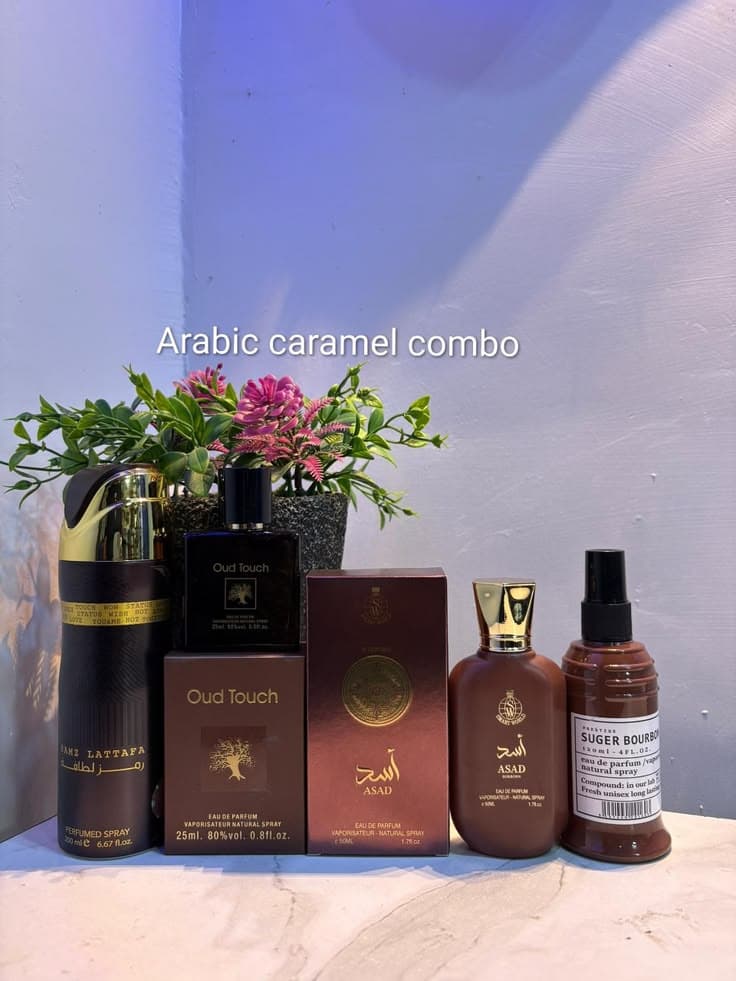 Set of perfumes and spray for men