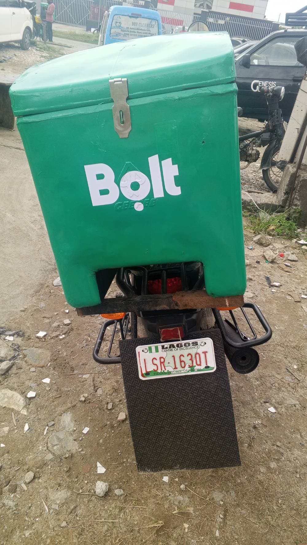 Delivering bike