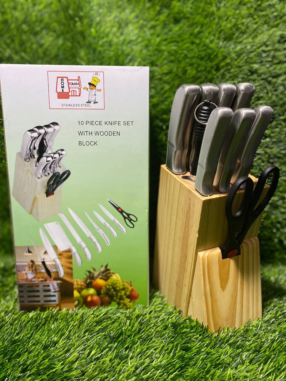 Home touch 10pcs knife set 