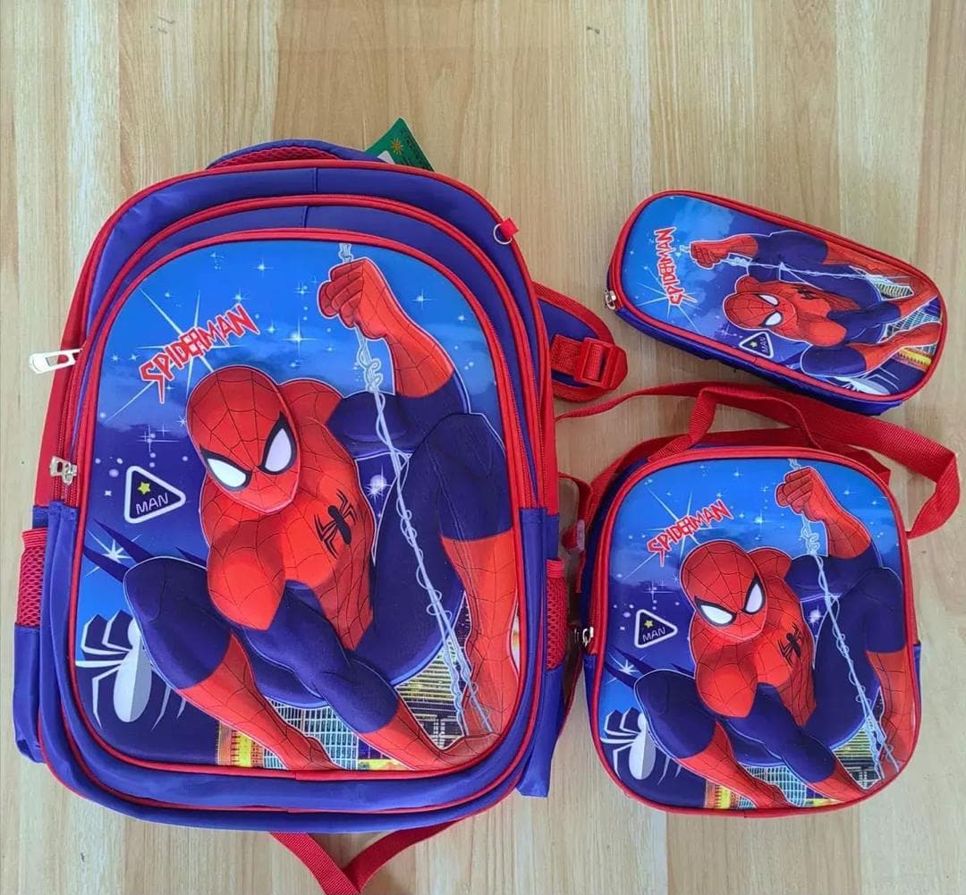 Spiderman bag.