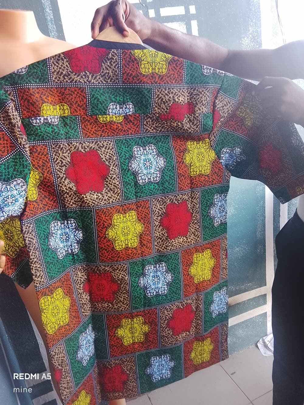 ANKARA TOP WITH WELL FITTED TROUSER