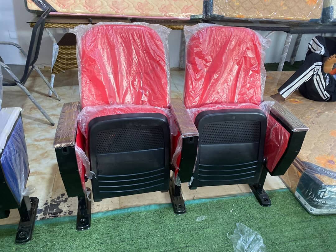 Auditorium chair we have it in blue color