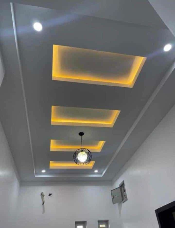 POP ceiling, pop shelf installation
