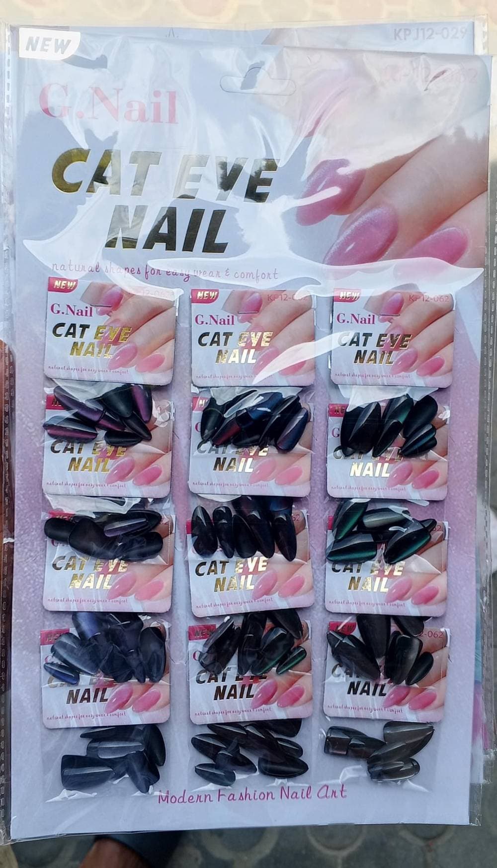 Cateye nails
